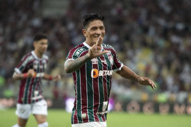 Rio de Janeiro (RJ), 08.02.2024 - Maracan 'daki Campeonato Carioca için Fluminense x Sampaio Corra eşleşmesi.          