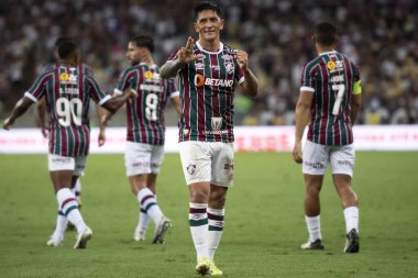 Rio de Janeiro (RJ), 08.02.2024 - Maracan 'daki Campeonato Carioca için Fluminense x Sampaio Corra eşleşmesi.          