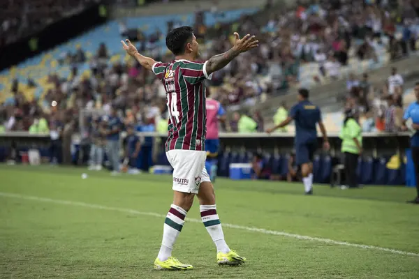 Rio de Janeiro (RJ), 08.02.2024 - Maracan 'daki Campeonato Carioca için Fluminense x Sampaio Corra eşleşmesi.          