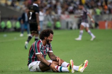 Rio de Janeiro (RJ), 14.02.2024 - Maracan 'daki Campeonato Carioca için Fluminense x Vasco ile maç.               