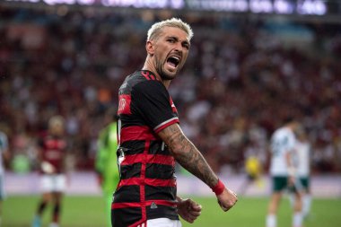 Rio de Janeiro (RJ), 20.02.2024 - FLAMENGO X BOAVISTA - Maracan 'daki Campeonato Carioca için Flamengo x Boavista ile maç.                               