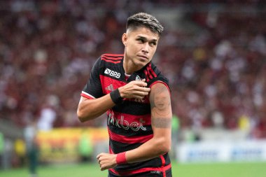 Rio de Janeiro (RJ), 20.02.2024 - FLAMENGO X BOAVISTA - Maracan 'daki Campeonato Carioca için Flamengo x Boavista ile maç.                               