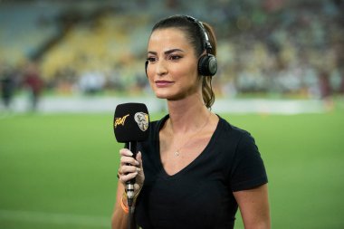 Rio de Janeiro (RJ), 14.02.2024 - Maracan 'daki Campeonato Carioca için Fluminense x Vasco ile maç.               