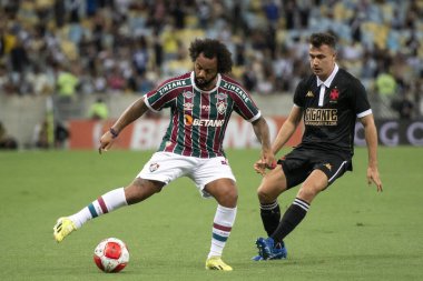 Rio de Janeiro (RJ), 14.02.2024 - Maracan 'daki Campeonato Carioca için Fluminense x Vasco ile maç.               