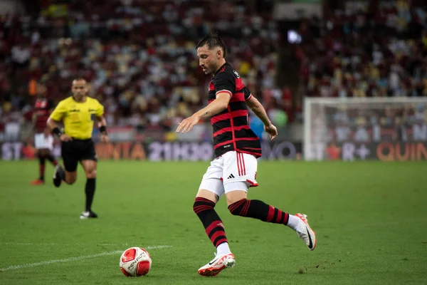 stock image Rio de Janeiro (RJ), 20.02.2024 - FLAMENGO X BOAVISTA - Match between Flamengo x Boavista for the Campeonato Carioca at Maracan.                               