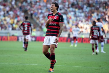Rio de Janeiro (RJ), 25.02.2024 - FLAMENGO X FLUMINENSE - Flamengo x Fluminense for the Campeonato Carioca at Maracan.                     