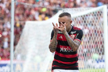 Rio de Janeiro (RJ), 25.02.2024 - FLAMENGO X FLUMINENSE - Flamengo x Fluminense for the Campeonato Carioca at Maracan.                     