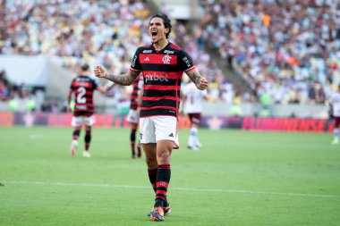 Rio de Janeiro (RJ), 25.02.2024 - FLAMENGO X FLUMINENSE - Flamengo x Fluminense for the Campeonato Carioca at Maracan.                     