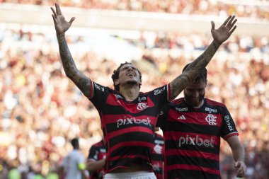 Rio de Janeiro (RJ), 25.02.2024 - FLAMENGO X FLUMINENSE - Flamengo x Fluminense for the Campeonato Carioca at Maracan.                     