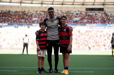 Rio de Janeiro (RJ), 25.02.2024 - FLAMENGO X FLUMINENSE - Flamengo x Fluminense for the Campeonato Carioca at Maracan.                     