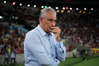 Rio de Janeiro (RJ), 09.03.2024 - FLAMENSE x FLAMENGO - Maracan 'daki Fluminense x Flamengo maçı, Campeonato Carioca' nın yarı finalinin ilk maçı.                 