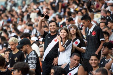 Rio de Janeiro (RJ), 10.03.2024 - VASCO x NOVA IGUAU - Maracan 'da Vasco x Nova Iguau ile maç, Carioca Şampiyonası yarı finalinin ilk maçı.                   