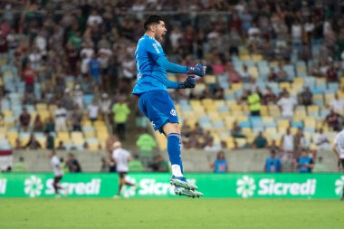 Rio de Janeiro (RJ), 09.03.2024 - FLAMENSE x FLAMENGO - Maracan 'daki Fluminense x Flamengo maçı, Campeonato Carioca' nın yarı finalinin ilk maçı.                 