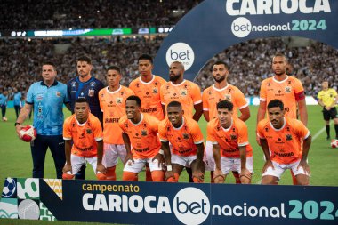 Rio de Janeiro (RJ), 10.03.2024 - VASCO x NOVA IGUAU - Maracan 'da Vasco x Nova Iguau ile maç, Carioca Şampiyonası yarı finalinin ilk maçı.                   