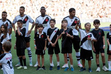 Rio de Janeiro (RJ), 17.03.2024 - Maracan 'da Nova Iguacu x Vasco ile maç, Campeonato Carioca' nın yarı finalinin ikinci maçı.             