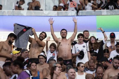 Rio de Janeiro (RJ), 17.03.2024 - Maracan 'da Nova Iguacu x Vasco ile maç, Campeonato Carioca' nın yarı finalinin ikinci maçı.             