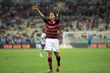 Rio de Janeiro (RJ), 16.03.2024 - FLAMENGO x FLUMINENSE - Maracan 'da Flamengo x Fluminense ile maç, Campeonato Carioca yarı finalinin ikinci maçı.                     