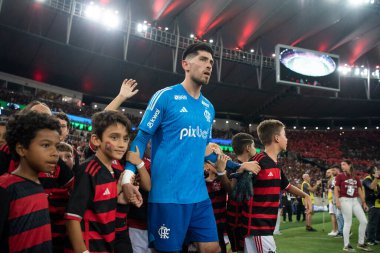 Rio de Janeiro (RJ), 16.03.2024 - FLAMENGO x FLUMINENSE - Maracan 'da Flamengo x Fluminense ile maç, Campeonato Carioca yarı finalinin ikinci maçı.                     