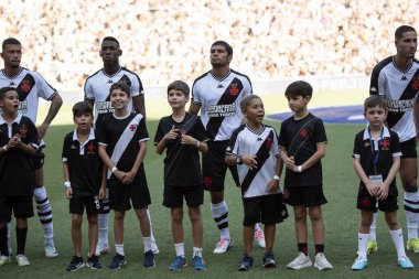 Rio de Janeiro (RJ), 17.03.2024 - Maracan 'da Nova Iguacu x Vasco ile maç, Campeonato Carioca' nın yarı finalinin ikinci maçı.             