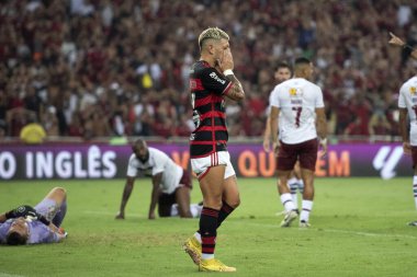 Rio de Janeiro (RJ), 16.03.2024 - FLAMENGO x FLUMINENSE - Maracan 'da Flamengo x Fluminense ile maç, Campeonato Carioca yarı finalinin ikinci maçı.                     