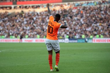 Rio de Janeiro, Rio de Janeiro, Brezilya - 17 Mart 2024. Nova Iguacu x Vasco, Maracana Stadyumu 'nda. Yarı final Campeonato Carioca.                    