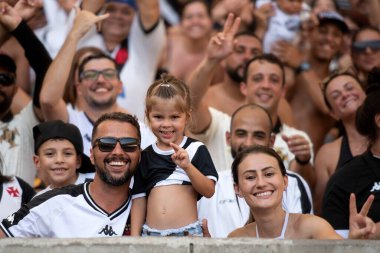 Rio de Janeiro, Rio de Janeiro, Brezilya - 17 Mart 2024. Nova Iguacu x Vasco, Maracana Stadyumu 'nda. Yarı final Campeonato Carioca.                    