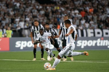 Rio de Janeiro (RJ), 03.04.2024 - BOTAFOGO - JUNIOR BARRANQUILLA (COL) - Botafogo x Junior Barranquilla (COL), Nilton Santos Libertadores 'in grup aşaması.                          