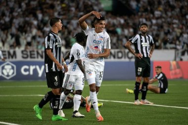 Rio de Janeiro (RJ), 03.04.2024 - BOTAFOGO - JUNIOR BARRANQUILLA (COL) - Botafogo x Junior Barranquilla (COL), Nilton Santos Libertadores 'in grup aşaması.                          