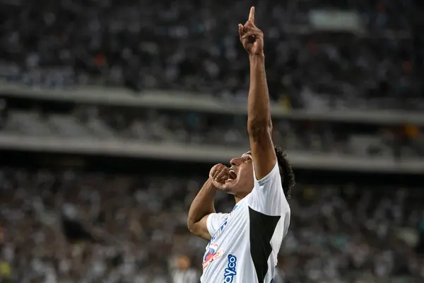 リオデジャネイロ 2024 Botafogo Junior Barranquilla Col ボイタゴXジュニアバランキラ Col ニルトンサントスのリバタドールのグループステージ — ストック写真
