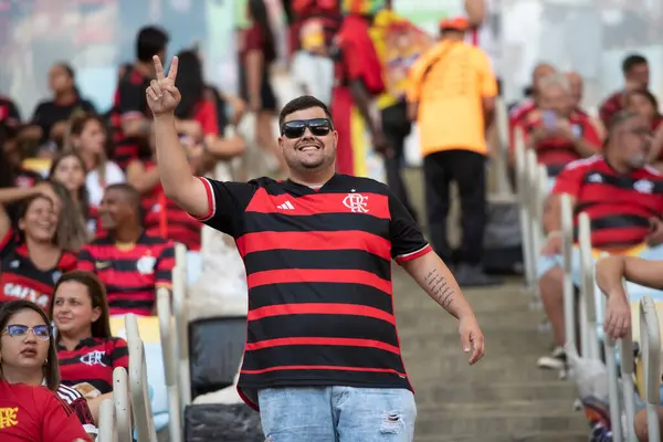 Rio Janeiro Rio Janeiro Brasile Aprile 2024 Flamengo Nova Iguau — Foto Stock