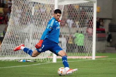 Rio de Janeiro, Rio de Janeiro, Brezilya - 10 Nisan 2024. Flamengo x Filistin (CHI) - Conmebol Libertadores.                    