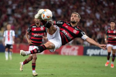 Rio de Janeiro, Rio de Janeiro, Brezilya - 10 Nisan 2024. Flamengo x Filistin (CHI) - Conmebol Libertadores.                    
