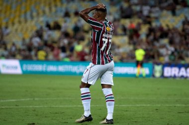 Rio de Janeiro, Rio de Janeiro, Brezilya - 13 Nisan 2024. Fluminense x Red Bull Bragantino - Campeonato Brasileiro.           
