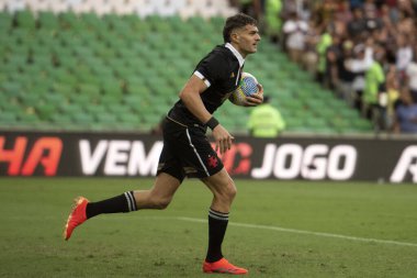 Rio de Janeiro, Rio de Janeiro, Brezilya - 20 Nisan 2024. Fluminense x Vasco - Maracan Stadyumu 'nda Campeonato Brasileiro.          