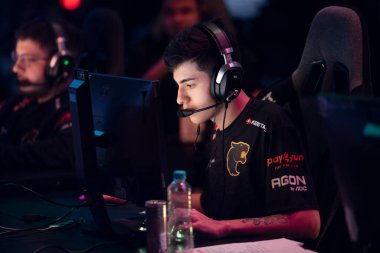 Rio de Janeiro, Rio de Janeiro, Brezilya - 19 Nisan 2024. Global Esports Tour RIO (GETRIO) 2024 Maracanazinho Stadyumu.                