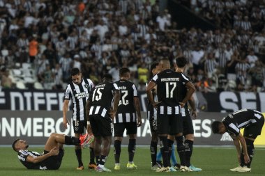 Rio de Janeiro, Rio de Janeiro, Brezilya - 24 Nisan 2024. Botafogo x Universitario (PER) - Nilton Santos Stadyumu 'nda Libertadores.                      