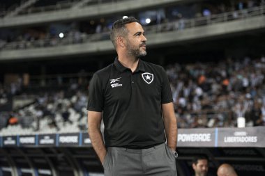 Rio de Janeiro, Rio de Janeiro, Brezilya - 24 Nisan 2024. Botafogo x Universitario (PER) - Nilton Santos Stadyumu 'nda Libertadores.                      