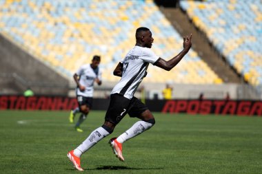 Rio de Janeiro, Rio de Janeiro, Brezilya - 28 Nisan 2024. Flamengo x Botafogo Brezilya Şampiyonası için Maracana Stadyumu 'nda.                    