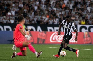 Rio de Janeiro, Rio de Janeiro, Brezilya - 24 Nisan 2024. Botafogo x Universitario (PER) - Nilton Santos Stadyumu 'nda Libertadores.                      