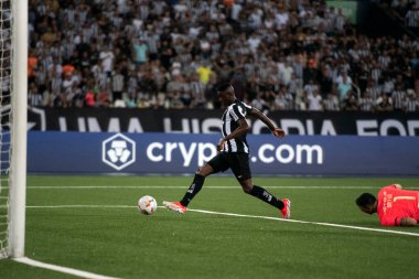 Rio de Janeiro, Rio de Janeiro, Brezilya - 24 Nisan 2024. Botafogo x Universitario (PER) - Nilton Santos Stadyumu 'nda Libertadores.                      