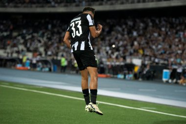 Rio de Janeiro, Rio de Janeiro, Brezilya - 24 Nisan 2024. Botafogo x Universitario (PER) - Nilton Santos Stadyumu 'nda Libertadores.                      