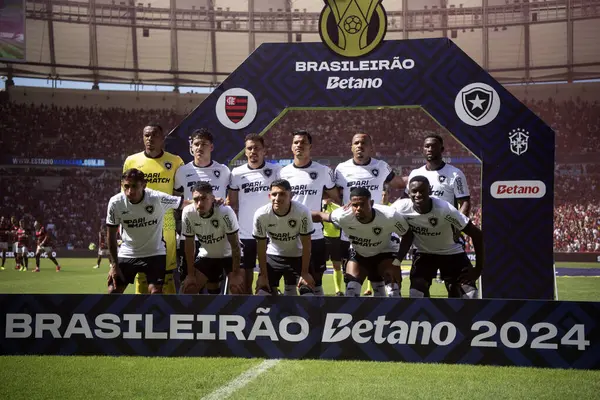 Rio Janeiro Rio Janeiro Brasil Abril 2024 Flamengo Botafogo Estádio — Fotografia de Stock
