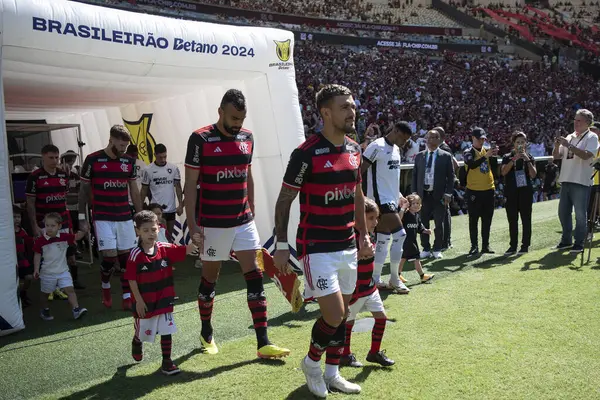 Rio Janeiro Rio Janeiro Brazil April 2024 Flamengo Botafogo Maracana — Stock Photo, Image
