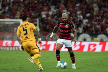 Rio de Janeiro (RJ), 01 / 05 / 2024 - FLAMENGO X AMAZONAS - Maracan Stadyumu 'ndaki Copa do Brasil' in ilk maçı için Flamengo x Amazonas arasındaki maç.                    