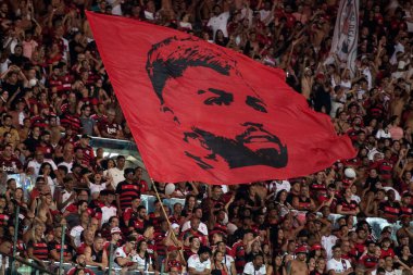 Rio de Janeiro (RJ), 01 / 05 / 2024 - FLAMENGO X AMAZONAS - Maracan Stadyumu 'ndaki Copa do Brasil' in ilk maçı için Flamengo x Amazonas arasındaki maç.                    