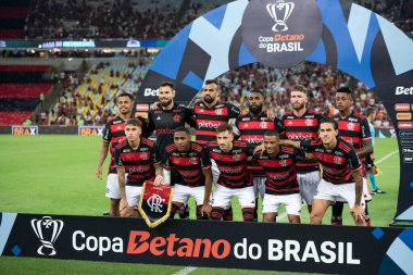 Rio de Janeiro (RJ), 01 / 05 / 2024 - FLAMENGO X AMAZONAS - Maracan Stadyumu 'ndaki Copa do Brasil' in ilk maçı için Flamengo x Amazonas arasındaki maç.                    