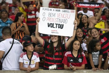Rio de Janeiro (RJ), 01 / 05 / 2024 - FLAMENGO X AMAZONAS - Maracan Stadyumu 'ndaki Copa do Brasil' in ilk maçı için Flamengo x Amazonas arasındaki maç.                    