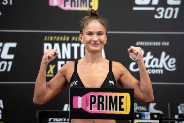 Rio de Janeiro (RJ), 03 / 05 / 2024 - UFC301: PESAGEM OFICIAL - Fighter Karolina Kowalkiewicz, UFC 301 - Windsor Marapendi Hotel 'deki PANTOJA x ERCEG.