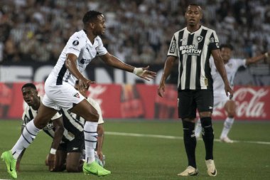 Rio de Janeiro, Rio de Janeiro, Brezilya - 08 Mayıs 2024. Botafogo x LDU (EQU), Nilton Santos Stadyumu 'ndaki Libertadores.          
