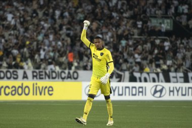 Rio de Janeiro, Rio de Janeiro, Brezilya - 08 Mayıs 2024. Botafogo x LDU (EQU), Nilton Santos Stadyumu 'ndaki Libertadores.          